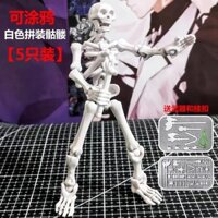 Đồ chơi mô hình búp bê xương di động đa khớp Skull Soldier Lucky 13 mới, đồ trang trí, đồ chơi chơi khăm