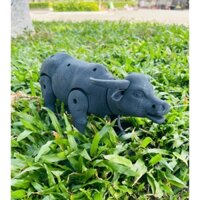 Đồ chơi mô hình con Trâu có đèn nhạc vui nhộn Kem - Giúp bé phát triển khả năng nhạy bén và sáng tạo