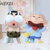 Đồ chơi mô hình Crayon Shin-Chan, Satō Masao Patch Crayon Shin-Chan Figurine Model, Bộ sưu tập trang trí bàn làm việc ngộ nghĩnh Anime Crayon Hình Đồ chơi trẻ em