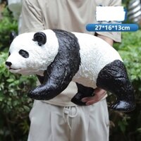 Đồ chơi mô hình động vật rừng con Gấu Trúc bằng nhựa mềm đáng yêu cho bé