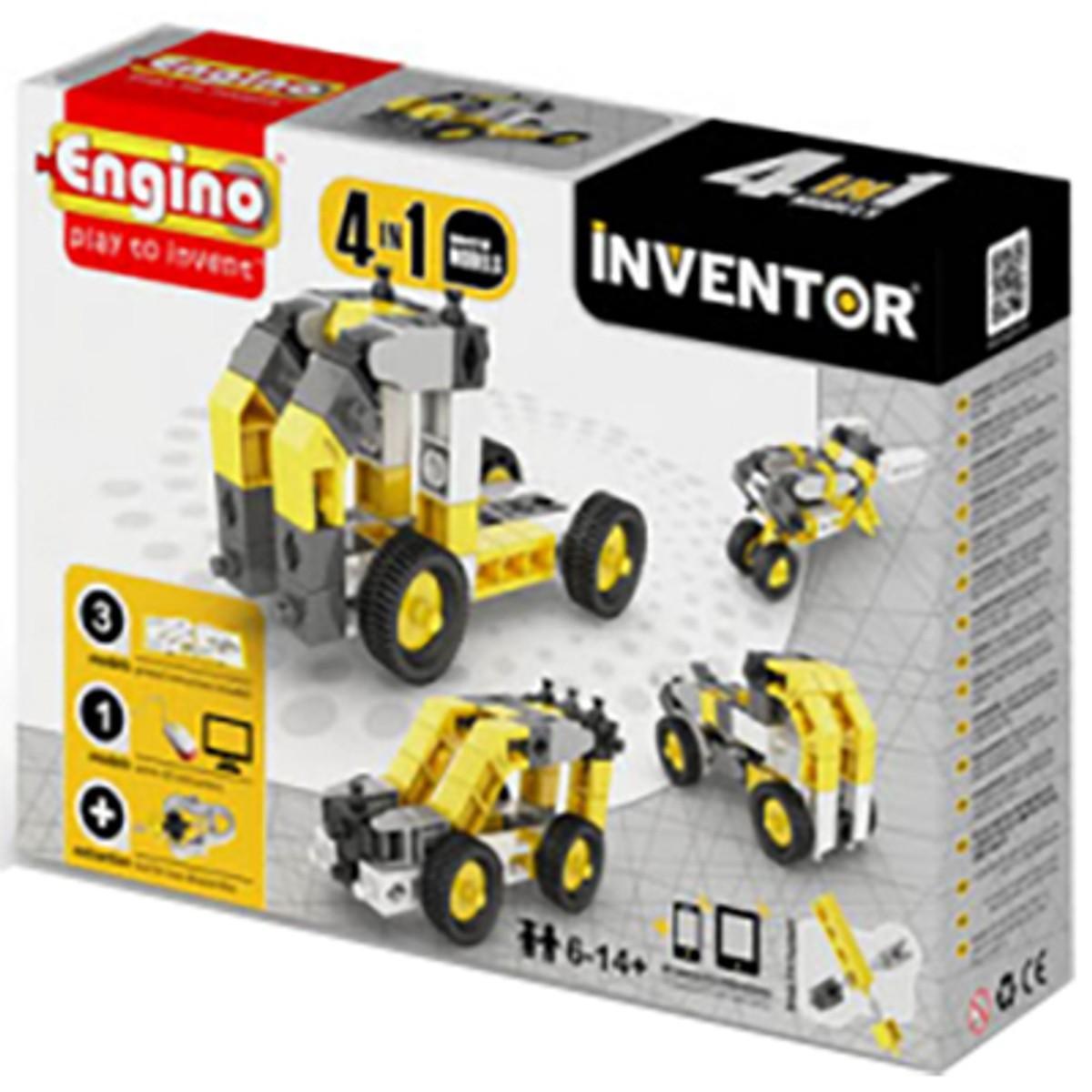 Đồ chơi Mô hình Engino Inventor - Xe công nghiệp M4 0434