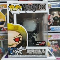 Đồ chơi mô hình funko pop 690 Venomized Invisible Girl (Invisible) - Marvel