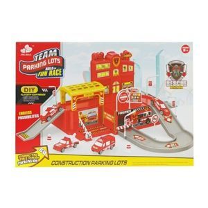 Đồ chơi Mô hình gara xe cứu hỏa Jinlibao No. 238-004