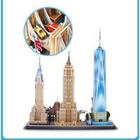 Đồ chơi mô hình giấy 3D CUBIC FUN thành phố NEW YORK