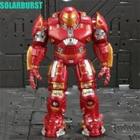 Đồ chơi mô hình Hulkbuster SOLARBURST, Khớp di chuyển bằng đèn LED Hulk Nhân vật hành động, Đồ chơi trẻ em Đồ chơi hình 18cm Bộ sưu tập người hâm mộ Marvel Avengers
