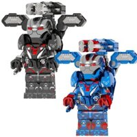 Đồ chơi mô hình khối xây dựng lắp ráp bên thứ ba Iron Man Superhero War Machine WM791A