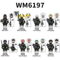 Đồ chơi mô hình khối xây dựng bên thứ ba Anime Monster số 8 Hibiya Kafka 6197