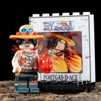 Đồ chơi mô hình khối xây dựng lắp ráp của One Piece, Hoàng hậu Sanji, Ace, Rayleigh, Garp