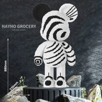 Đồ Chơi Mô Hình Lắp Ráp Lego Bear brick Sup Cao 1m (Tặng Búa và Keo) HAYHO