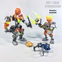 Đồ Chơi Mô Hình lắp ráp LEGO Bionicle 70779 Protector of Stone & 70785 Pohatu Master Of Stone Chính Hãng Đan Mạch (2015)