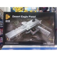 Đồ chơi Mô Hình Lắp Ráp Lục  Bạc ,Usp ,G18 ,M1911 Pistol