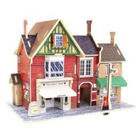 Đồ Chơi - Mô Hình Lắp Ráp Nhà Gỗ 3D (STYLE HOUSE 3D WOODEN PUZZLE - HÀNG CAO CẤP)