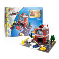 Đồ chơi mô hình lắp ráp sở cứu hoả bằng giấy 3D - Maisto