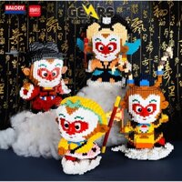 Đồ Chơi Mô Hình Lắp Ráp Tôn Ngộ Không, Tây Du Ký, Wukong Cao Cấp GEAR79
