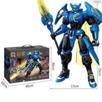 Đồ chơi mô hình lắp ráp trẻ em Tia chớp xanh - Triệu Vân - KAI -Trái tim động cơ, Robot Vương Giả Vinh Diệu Quà Tặng