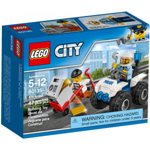 Đồ chơi mô hình Lego city - xe địa hình cảnh sát 60135 (47 mảnh ghép)