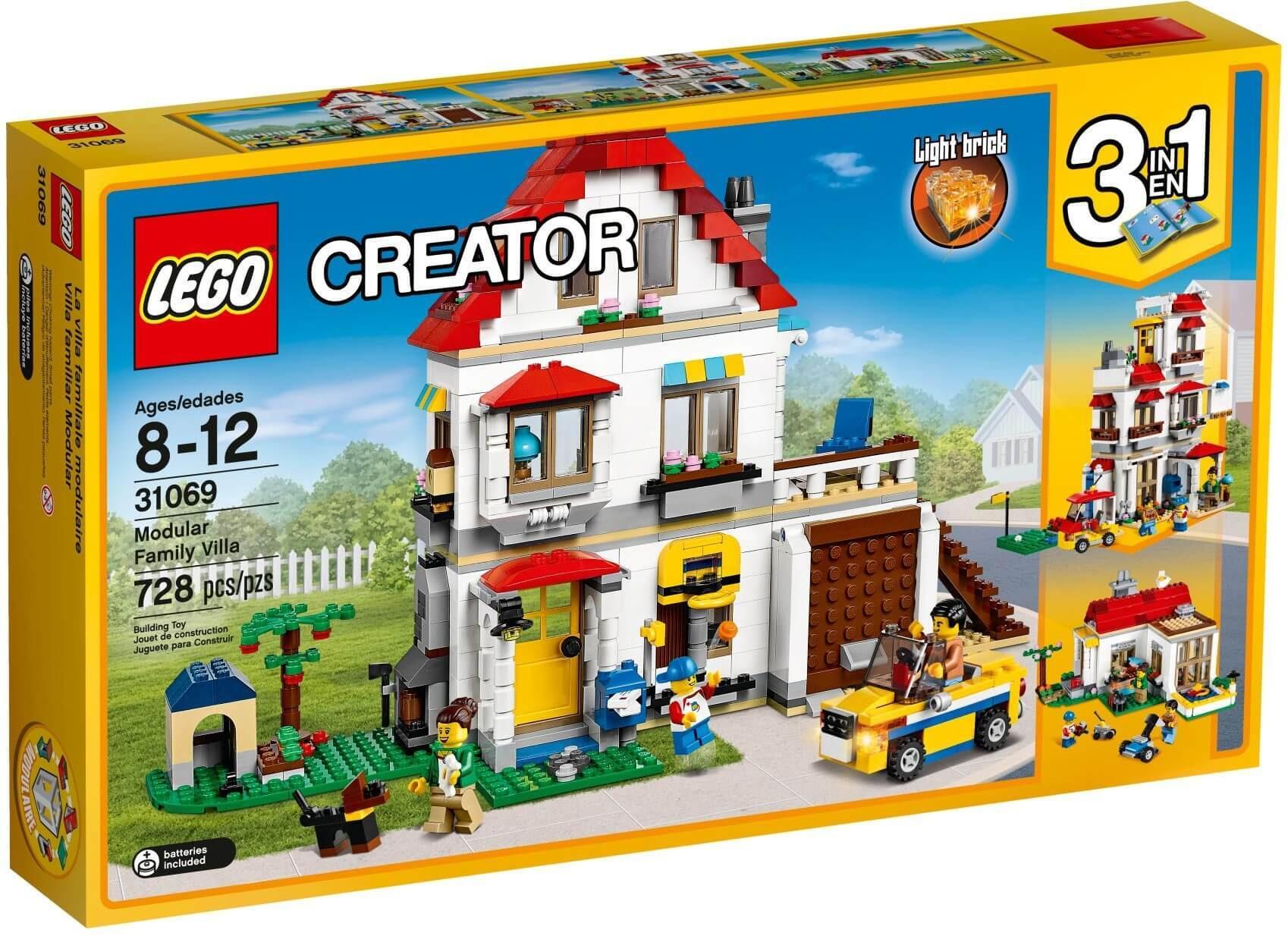 Đồ chơi mô hình Lego Creator - Biệt thự nghỉ dưỡng gia đình 31069 (728 chi tiết)