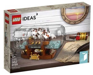 Đồ chơi mô hình Lego Ideas 92177 Ship in a Bottle