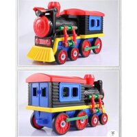 Đồ chơi mô hình lego lắp ráp DIY - Xe lửa