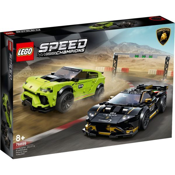 Đồ chơi mô hình Lego Speed Champions 76899 Siêu xe Lamborghini Urus ST-X & Huracán Super Trofeo EVO