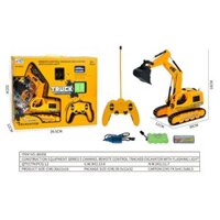 Đô chơi mô hình máy xúc bánh xích điều khiển từ xa 8035E - 678