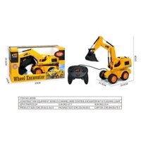 Đồ chơi mô hình máy xúc có dây diều khiển, Máy xúc điều khiển đồ chơi 8020E - 678