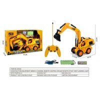 Đồ chơi mô hình máy xúc điều khiển từ xa, Bộ xe mô hình máy xúc điều khiển 8032E - 678