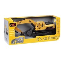 Đồ chơi mô hình máy xúc quán tính chạy đà 9010E - 678