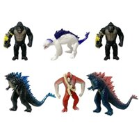 Đồ Chơi Mô Hình Nhân Vật Khủng Long Godzilla Và KingKong - Cao 8cm