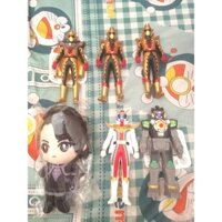 Đồ chơi Mô hình nhựa dẻo siêu nhân người máy cơ khí Zenkaiger Twokaiser