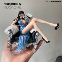 Đồ chơi mô hình Nico Robin IU ngồi ghế quý phái one piece IU STUDIO onepiece figure F1