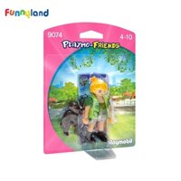 Đồ chơi mô hình Playmobil Zookeeper with Baby Gorilla - Thương hiệu đồ chơi mô hình đến từ Đức