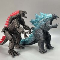 Đồ chơi mô hình rồng lửa Godzilla Ice Fire số lượng lớn, có thể di chuyển, phiên bản cơ khí chiến đấu King Ghidorah