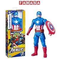 Đồ Chơi Mô Hình Siêu Anh Hùng Captain America Titan 30 cm - Hasbro E7877/E3309