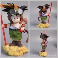 Đồ chơi mô hình Son Goku Dragon Ball, bộ đồ bay dễ thương, tượng Goku trang trí bàn, quà tặng cho bạn bè