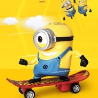 Đồ chơi mô hình sưu tập LYNDON Minion, Phim ngoại vi Giáo dục sớm Xe trở lại quán tính, Nói tiếng vang bằng nhựa thủ công Despicable Me Anime Hình Trẻ mới biết đi Bé trai