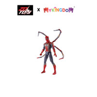 Đồ Chơi Mô Hình Tác Chiến Iron Spiderman Tích Hợp Bệ Ánh Sáng ZD TOYS 1606-12