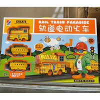 Đồ chơi mô hình tàu hỏa lượn vòng vui nhộn cho bé
