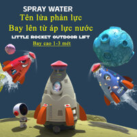 Đồ chơi mô hình tên lửa phản lực KAVY phun được nước bay cao 3 mét, xoay 360 độ, nhiều màu sắc