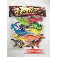 Đồ chơi mô hình  THÚ KHỦNG LONG MÀU 10C (ĐỦ MẪU) Dinosaur (PVC), Q603B