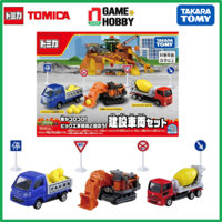 ĐỒ CHƠI MÔ HÌNH TOMICA CONSTRUCTION VEHICLE SET - CHÍNH HÃNG TAKARATOMY