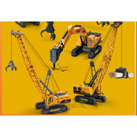 Đồ Chơi Mô Hình Xe Đục Phá Bê Tông & Máy Xúc Điều Khiển Từ Xa: Chi Tiết và Linh Hoạt