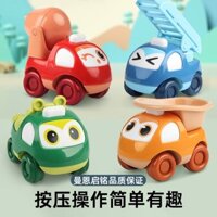 Đồ chơi mô hình xe kỹ thuật quán tính, ô tô cho trẻ em, xe đồ chơi cho bé trai, xe trộn, xe tải rơ moóc, xe tải đổ