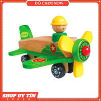 Đồ chơi mô hình xe, Máy bay quân sự - Đồ chơi gỗ Winwintoys