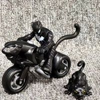 Đồ chơi mô hình xe máy Black Panther Knight chính hãng, đồ chơi thời trang, bộ dụng cụ gara thú cưng, mô hình sưu tầm, đồ chơi cho bé trai
