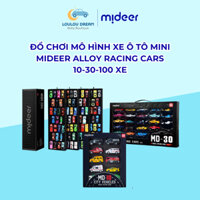 Đồ chơi mô hình xe ô tô mini Mideer Alloy Racing Cars 10-30-100 xe