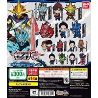 Đồ chơi móc khóa cao su Rubber Kamen Rider Saber 02 - Kamen Rider Saber Siêu nhân mặt nạ Saber.
