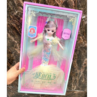 Đồ Chơi Nàng Tiên Cá, Búp Bê Barbie, Búp bê Elsa Công Chúa Kèm Phụ Kiện Hộp To Đẹp, Quà Tặng Ý Nghĩa Cho Bé