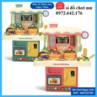 Đồ chơi nấu ăn mô phỏng đồ dùng nhà bếp nấu ăn, đồ chơi bé gái từ 2 đến 6 tuổi
