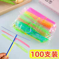 Đồ chơi ném vòng cho trẻ em, đồ chơi ném đĩa UFO xoay hình chuồn chuồn lớn bằng tre, quà tặng cho học sinh mẫu giáo